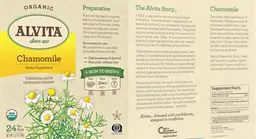 Label for Chamomile