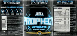 Label for Prophecy Ultimate Pre-Workout Peach Mango