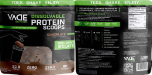 Dissolvable Protein Scoops 100% Whey Iso