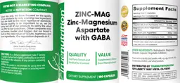 Label for Zinc-Mag