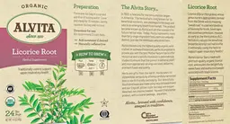 Label for Licorice Root