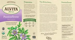 Label for Passionflower