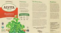 Label for Raspberry
