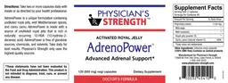 Label for AdrenoPower