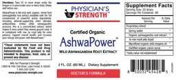 Label for AshwaPower