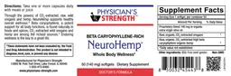 Label for NeuroHemp