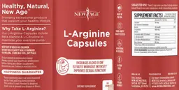 Label for L-Arginine Capsules