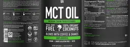 Label for Organic MCT Oil Unflavored
