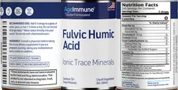 Label for Fulvic Humic Acid