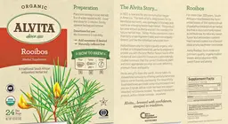 Label for Rooibos