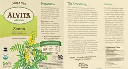 Label for Senna