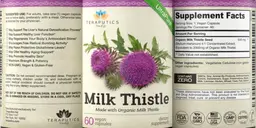 Label for Milk Thistle