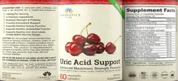 Label for Uric Acid Support