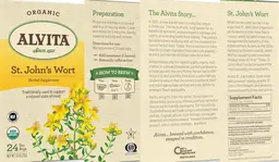 Label for St. John's Wort