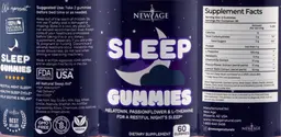 Label for Sleep Gummies