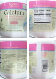 Label for Calcium 600 mg & Vitamin D3