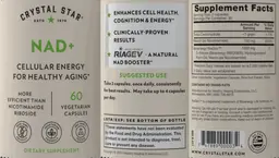 Label for NAD+