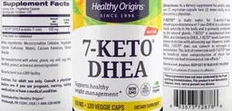 Label for 7-KETO DHEA 100 mg