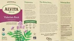Label for Valerian Root