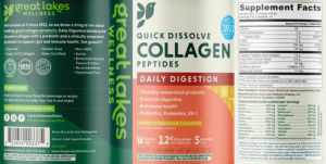 Quick Dissolve Collagen Peptides Honey +