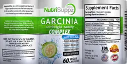 Label for Garcinia Cambogia Complex 1400 mg