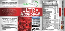 Label for Ultra Blood Sugar