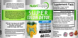 Label for Super Colon Detox