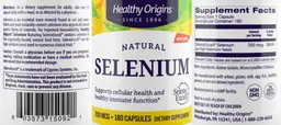 Label for Selenium 200 mcg