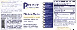 Label for EPA/DHA Marine