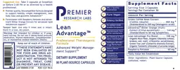Label for Lean Advantage