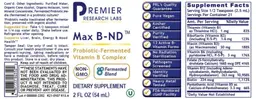 Label for Max B-ND