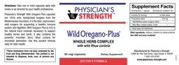 Label for Wild Oregano-Plus