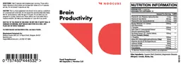 Label for Brain Productivity