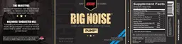 Label for Big Noise Blue Lemonade