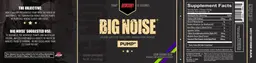 Label for Big Noise Sour Gummy Bear