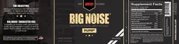 Label for Big Noise Unflavored
