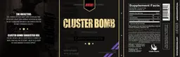 Label for Cluster Bomb Grape