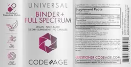 Label for Binder + Full Spectrum
