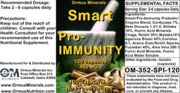 Label for Smart Pro-Immunity 460 mg