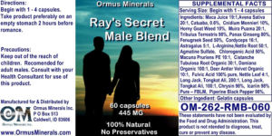 Ray's Secret Male Blend 445 mg