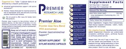 Label for Premier Aloe