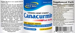 Label for Canacurmin