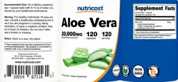 Label for Aloe Vera