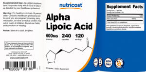 Alpha Lipoic Acid 600 mg