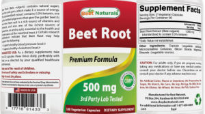 Beet Root 500 mg