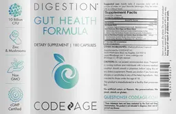 Label for Gut Health Formula