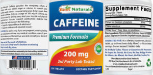 Caffeine 200 mg