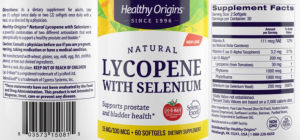 Lycopene 15 mg with Selenium 100 mcg