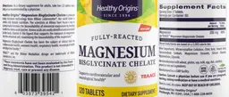 Label for Magnesium Bisglycinate Chelate