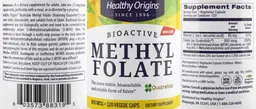 Label for Methyl Folate 800 mcg